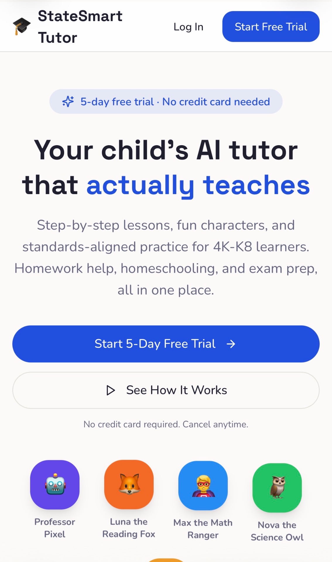 StateSmart Tutor — system built by Saavi